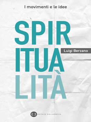 cover image of Spiritualità